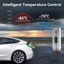 Qoltec Mobilna ładowarka do samochodu elektrycznego EV i hybryd z regulacją 2w1 Typ2 | 3.5kW | 230V | SCHUKO 16A | Wi-fi | TUYA 