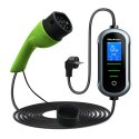 Qoltec Mobilna ładowarka do samochodu elektrycznego EV i hybryd z regulacją 2w1 Typ2 | 3.5kW | 230V | SCHUKO 16A | Wi-fi | TUYA 