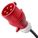 Qoltec Mobilna ładowarka do samochodu elektrycznego EV i hybryd z regulacją 2w1 Typ2 | 7kW | 230V | CEE 32A | LCD | Przenośna | 