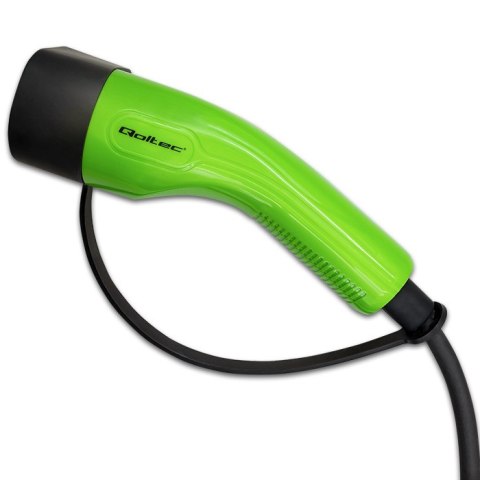 Qoltec Mobilna ładowarka do samochodu elektrycznego EV i hybryd z regulacją 2w1 Typ2 | 7kW | 230V | CEE 32A | Wi-fi| LCD | Przen