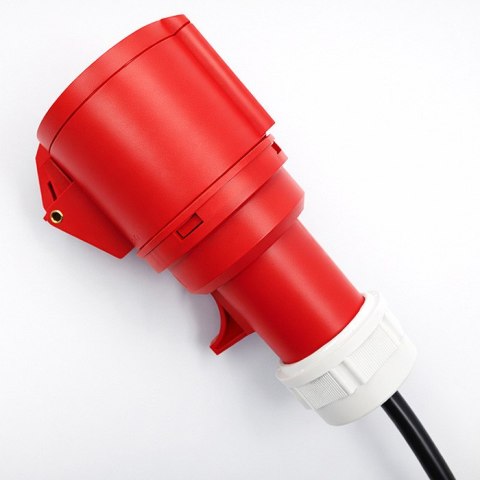 Qoltec Adapter siłowy do ładowarek EV | gniazdo CEE 32A 5P | Przejściówka 400V na SCHUKO 230V | max 16A | 3.5 kW