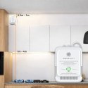 Qoltec Certyfikowany Czujnik 2w1 wycieku gazu ziemnego i tlenku węgla (czadu) | detektor CH4 | CO | NG | Tuya | Wi-Fi | alarm 85