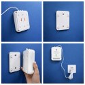 Qoltec Certyfikowany Czujnik 2w1 wycieku gazu ziemnego i tlenku węgla (czadu) | detektor CH4 | CO | NG | Tuya | Wi-Fi | alarm 85