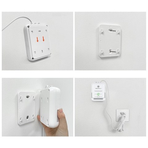 Qoltec Certyfikowany Czujnik tlenku węgla (czadu) | detektor CO | alarm 85dB | LED