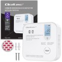 Qoltec Certyfikowany bezprzewodowy Czujnik tlenku węgla (czadu) z baterią | detektor CO | TUYA | Wi-fi | żywotność sensora 10 la