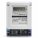 Qoltec Jednofazowy elektroniczny licznik prądu | miernik zużycia energii | 230V | 5(60)A | LCD
