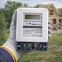 Qoltec Jednofazowy elektroniczny licznik prądu | miernik zużycia energii | 230V | 5(60)A | LCD