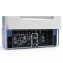 Qoltec Jednofazowy elektroniczny licznik prądu | miernik zużycia energii | 230V | 5(60)A | LCD