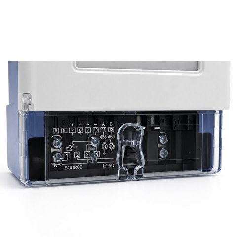 Qoltec Jednofazowy elektroniczny licznik prądu | miernik zużycia energii | 230V | 5(60)A | LCD