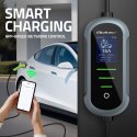 Qoltec Mobilna ładowarka do samochodu elektrycznego EV i hybryd z regulacją 2w1 Typ2 | 11kW | 400V | CEE 32A | Wi-fi | TUYA | SM