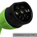 Qoltec Mobilna ładowarka do samochodu elektrycznego EV i hybryd z regulacją 2w1 Typ2 | 11kW | 400V | CEE 32A | Wi-fi | TUYA | SM