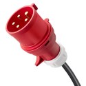 Qoltec Mobilna ładowarka do samochodu elektrycznego EV i hybryd z regulacją 2w1 Typ2 | 11kW | 400V | CEE 32A | Wi-fi | TUYA | SM