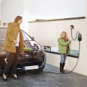 Qoltec Mobilna ładowarka do samochodu elektrycznego EV i hybryd z regulacją 2w1 Typ2 | 7kW | 230V | CEE 32A | Wi-fi | TUYA | SMA
