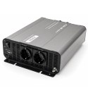 Qoltec Przetwornica napięcia MS Wave | 12V na 230V | 1500/3000W | USB | Kompatybilna z LiFePO4 GEL AGM