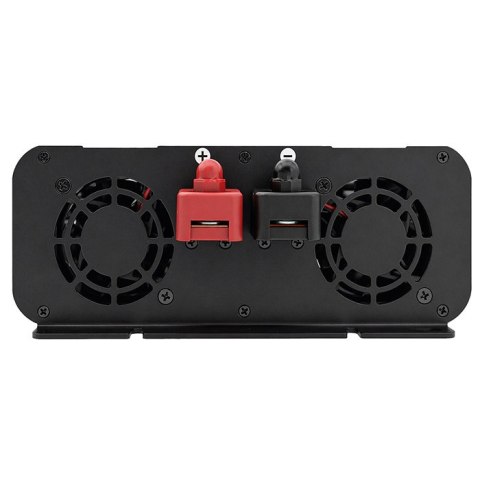 Qoltec Przetwornica napięcia MS Wave | 12V na 230V | 1500/3000W | USB | Kompatybilna z LiFePO4 GEL AGM