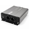 Qoltec Przetwornica napięcia MS Wave | 12V na 230V | 2000/4000W | USB | Kompatybilna z LiFePO4 GEL AGM