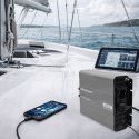 Qoltec Przetwornica napięcia MS Wave | 12V na 230V | 2500/5000W | USB | Kompatybilna z LiFePO4 GEL AGM
