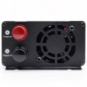Qoltec Przetwornica napięcia MS Wave | 12V na 230V | 500/1000W | USB | Kompatybilna z LiFePO4 GEL AGM