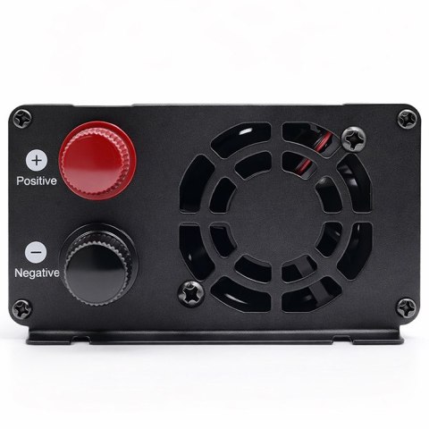 Qoltec Przetwornica napięcia MS Wave | 12V na 230V | 500/1000W | USB | Kompatybilna z LiFePO4 GEL AGM