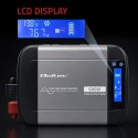 Qoltec Przetwornica napięcia Pure Sine Wave | 12V na 230V | 300/600W | LCD | USB | USB-C | Kompatybilna z LiFePO4 GEL AGM