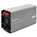 Qoltec Przetwornica napięcia Pure Sine Wave | 12V na 230V | 4000/8000W | UPS BYPASS | USB | Kompatybilna z LiFePO4 GEL AGM
