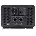 Qoltec Przetwornica napięcia Pure Sine Wave | 12V na 230V | 4000/8000W | UPS BYPASS | USB | Kompatybilna z LiFePO4 GEL AGM