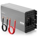 Qoltec Przetwornica napięcia Pure Sine Wave | 12V na 230V | 4000/8000W | USB | Kompatybilna z LiFePO4 GEL AGM