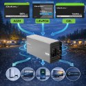 Qoltec Przetwornica napięcia Pure Sine Wave | 12V na 230V | 4000/8000W | USB | Kompatybilna z LiFePO4 GEL AGM