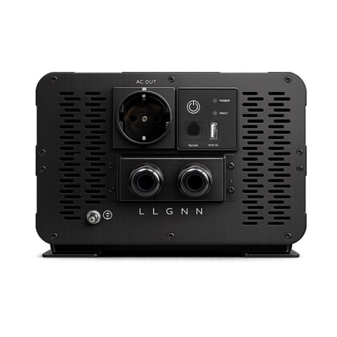 Qoltec Przetwornica napięcia Pure Sine Wave | 12V na 230V | 4000/8000W | USB | Kompatybilna z LiFePO4 GEL AGM