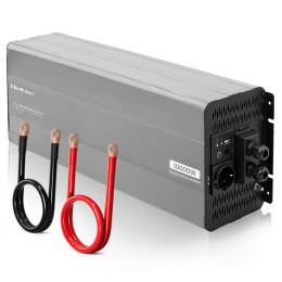 Qoltec Przetwornica napięcia Pure Sine Wave | 24V na 230V | 5000/10000W | USB | Kompatybilna z LiFePO4 GEL AGM