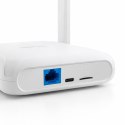 Qoltec Router Home & Travel 4G LTE WiFi 6 | AX300 | 2.4GHz | Dual Antena | USB-C | Micro SIM