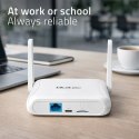 Qoltec Router Home & Travel 4G LTE WiFi 6 | AX300 | 2.4GHz | Dual Antena | USB-C | Micro SIM