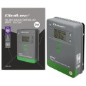 Qoltec Solarny regulator ładowania MPPT z czujnikiem temperatury 20A |12V / 24V | LCD | 2 x USB | GEL | LiFePO4