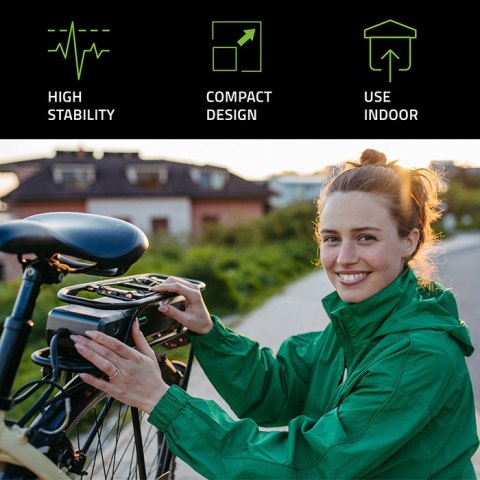 Qoltec Szybka Ładowarka do roweru elektrycznego 36V | 42V | 2A | wtyk magnetyczny Mi4 +kabel zasilający