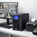Qoltec Zasilacz awaryjny UPS Pure Sine Wave | 1kVA | 800W | AVR | LCD | Czysty Sinus