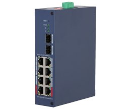 ZARZĄDZALNY SWITCH PRZEMYSŁOWY POE CHS4210-8GT-110 8-PORTOWY + 2X SFP DAHUA