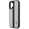 BMW M Perforated Stripe Logo MagSafe - Etui iPhone 17 (szary)