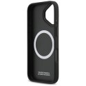 BMW M Perforated Stripe Logo MagSafe - Etui iPhone 17 (szary)