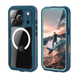 Crong Seal Cover - Wodoodporne etui IP68 do iPhone 17 Pro (morski)