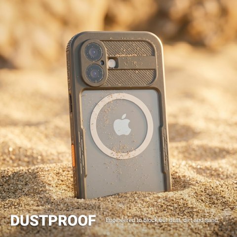 Crong Seal Cover - Wodoodporne etui IP68 do iPhone 17 (czarny)