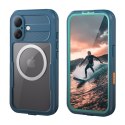 Crong Seal Cover - Wodoodporne etui IP68 do iPhone 17 (morski)