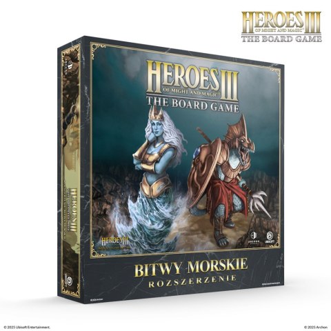 GRA HEROES OF MIGHT AND MAGIC III: BITWY MORSKIE -dodatek (PL) - ARCHON
