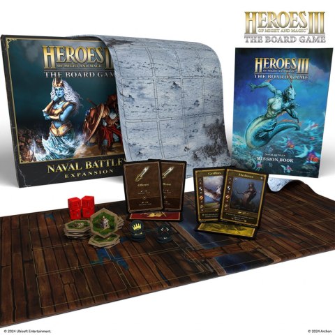 GRA HEROES OF MIGHT AND MAGIC III: BITWY MORSKIE -dodatek (PL) - ARCHON