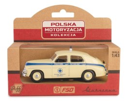 Kolekcja PRL - Warszawa M20 Pogotowie Ratunkowe, skala 1:43