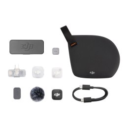 System mikrofonów bezprzewodowych DJI Mic Mini 2 (1 TX + 1 Mobile RX + Etui ładujące)