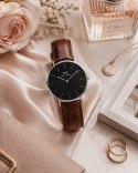 ZEGAREK DAMSKI DANIEL WELLINGTON Classic Black Sheffield Lady DW00100131 (zw508d)