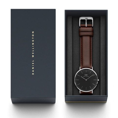 ZEGAREK DAMSKI DANIEL WELLINGTON Classic Black Sheffield Lady DW00100131 (zw508d)