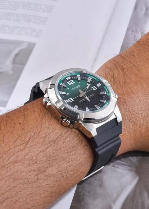 ZEGAREK MĘSKI CASIO AMW-870A-3A + BOX