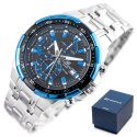 ZEGAREK MĘSKI CASIO EDIFICE EFR-539D-1A2 - 10ATM (zd114b) + BOX