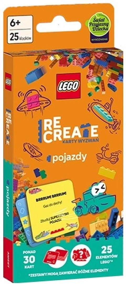 Ameet: LEGO Books - Recreate. Karty Wyzwań: Pojazdy